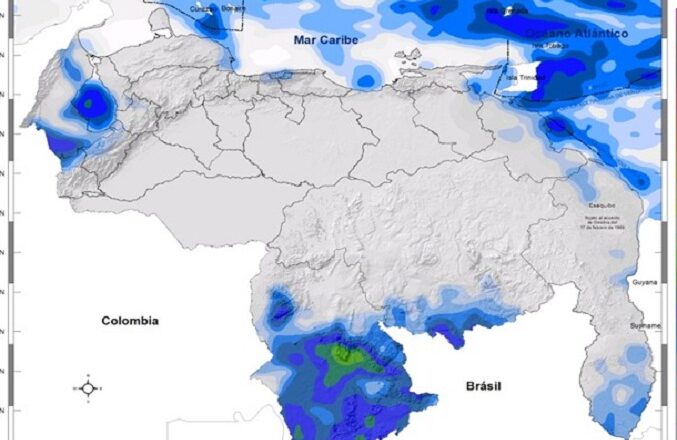 Inameh pronostica para este 3-D nubosidad fragmentada en algunos estados y fuertes marejadas