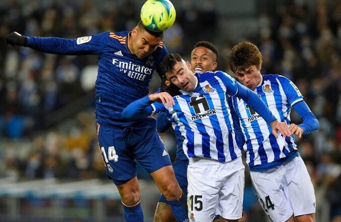 El Real Madrid se afianza en el liderato ganando 2-0 a la Real Sociedad