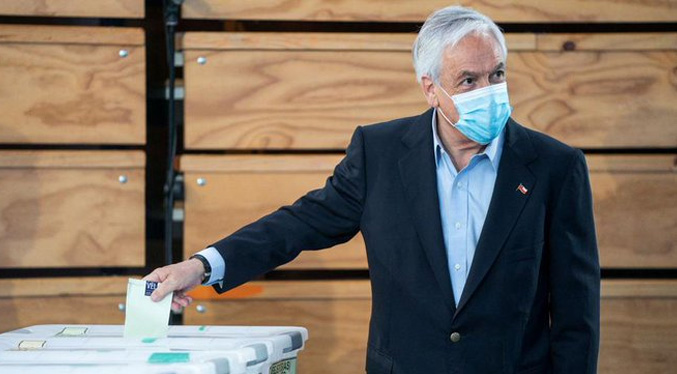 Piñera pide que el nuevo mandatario de Chile sea «el presidente de todos»