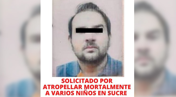 Emiten orden de captura a hombre que atropelló y mató a 2 niños en Sucre