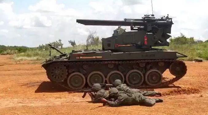 FANB diseña un tanque de apoyo y lo denomina el Maisanta YZR (Videos y fotos)