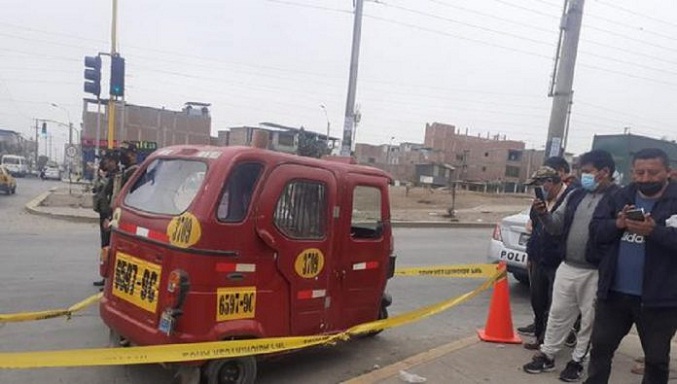 Acribillan a venezolano dentro de un taxi en Perú