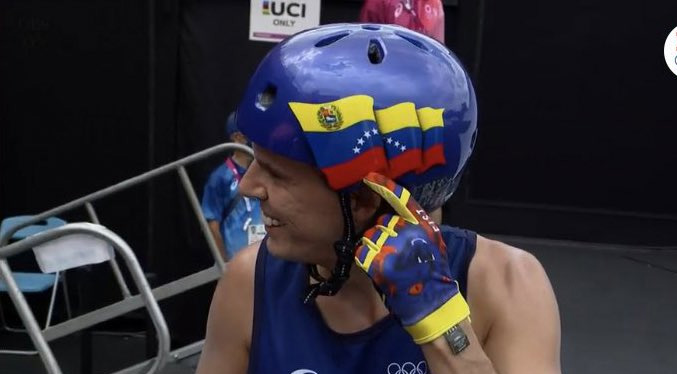 Daniel Dhers donará casco con el que compitió en Tokio al Museo del Comité Olímpico Internacional