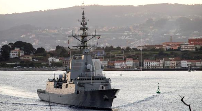 Fragata española parte al mar Negro para maniobras de la OTAN