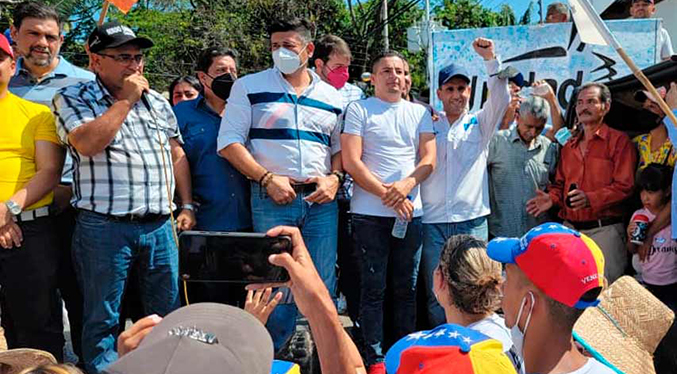 Dirigentes nacionales participan en cierre de campaña de Garrido