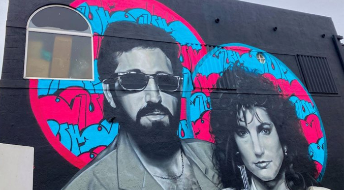 Un mural de Gloria y Emilio Estefan inauguran en la Pequeña Habana en Miami