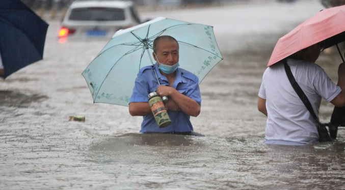 Nueve fallecidos deja inundación en una central eléctrica en el centro de China