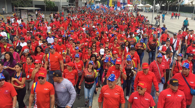 Psuv convoca a marcha este domingo en Caracas