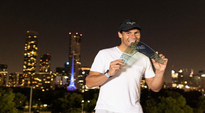 Rafael Nadal sumó un nuevo título a su cuenta con el Melbourne Summer Set