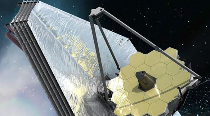 La Nasa termina con éxito desdoblamiento total del telescopio James Webb