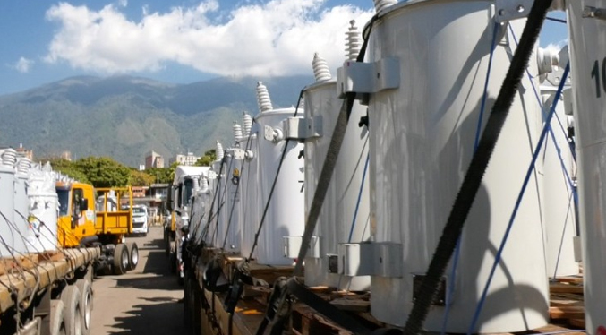 Gobierno distribuirá 920 transformadores eléctricos en Venezuela