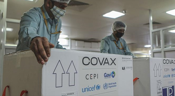 Llegan a Venezuela 3.1 millones de vacunas del mecanismo Covax