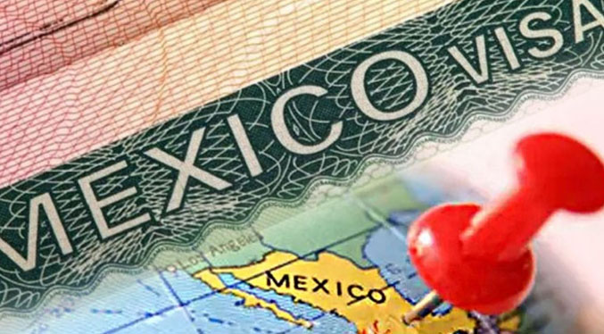 México pedirá visa a venezolanos a partir del 21-E