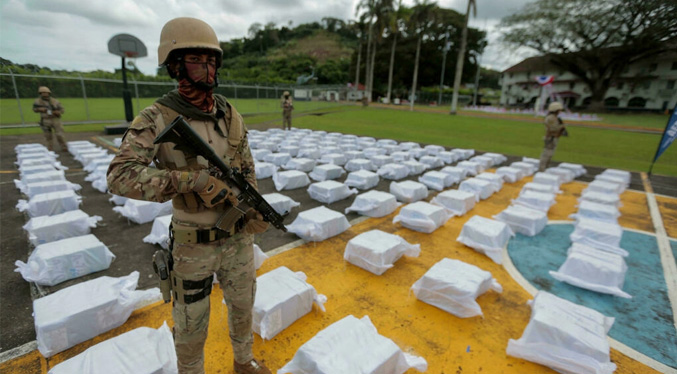Centroamérica decomisa en 2021 «más droga que nunca» tras parón de la pandemia
