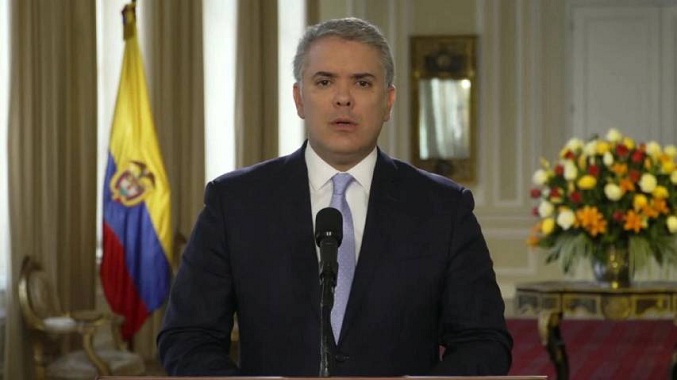 Duque acusa a disidencias del ELN y las FARC por «ataque terrorista»