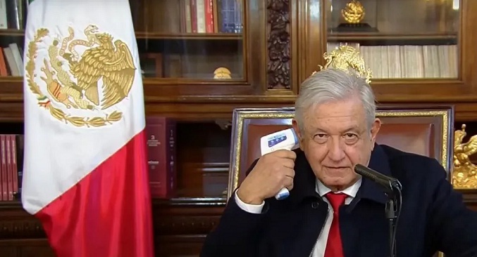 López Obrador se recupera favorablemente del COVID-19 y con pocos síntomas