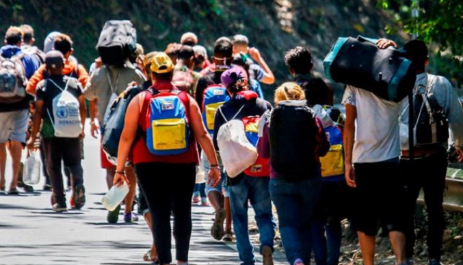 Aseguran que la mitad de los migrantes venezolanos están indocumentados