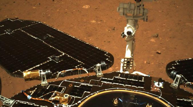 Misión china Tianwen-1 envía nuevas imágenes desde Marte