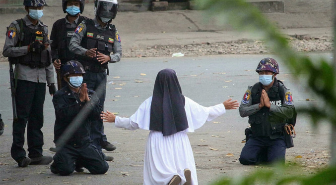 La monja birmana que encaró a la junta militar
