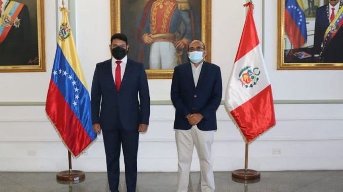 Venezuela y Perú inician nueva etapa de relaciones diplomáticas