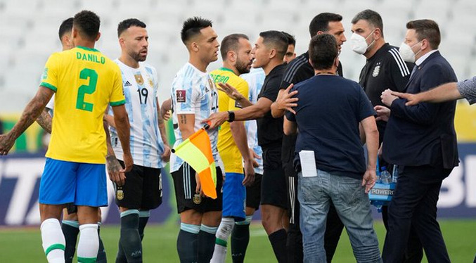 FIFA decreta que se dispute el partido de Brasil y Argentina interrumpido en septiembre de 2021