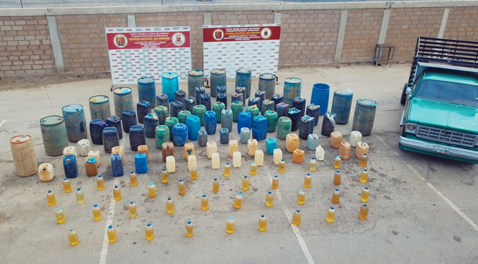 GNB-Zulia desmantela una venta de gasolina de contrabando en Ciudad Lossada