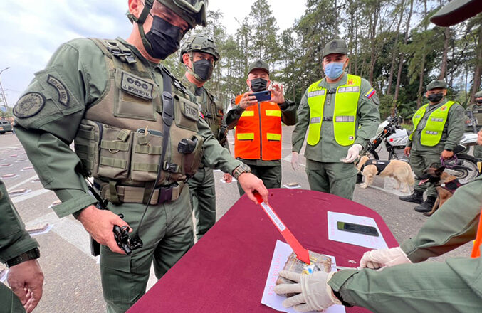 Fanb incautó más de 180 kilos de droga provenientes de Colombia