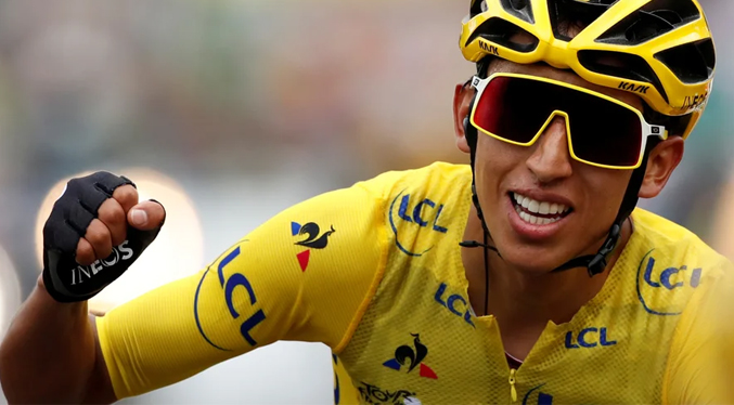 Egan Bernal único latinoamericano en ganar el Tour de Francia sale del hospital