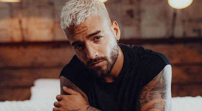 Maluma es atacado por su perro (Foto)