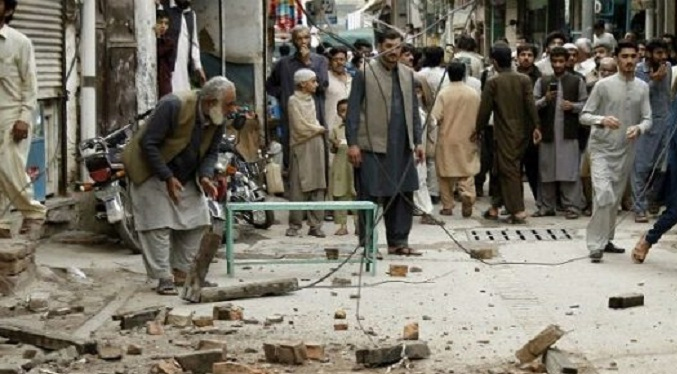 Reportan terremoto de magnitud 5,7en Afganistán