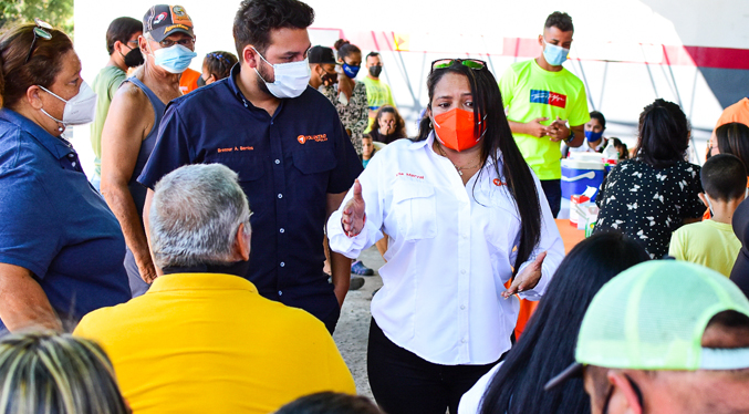 VP lleva jornada médica a familias de Maracaibo: Incluyeron vacunas de COVID-19 y otras enfermedades