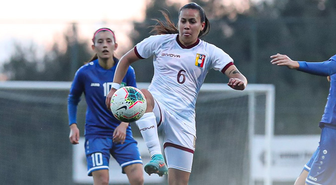 La Vinotinto femenina empata con Uzbekistán en la tercera fecha de la Turkish Cup