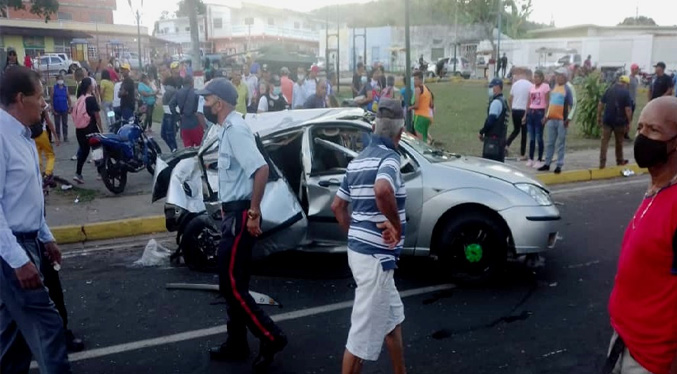 Varios accidentes de tránsito dejan 4 fallecidos y 3 heridos en Bolívar