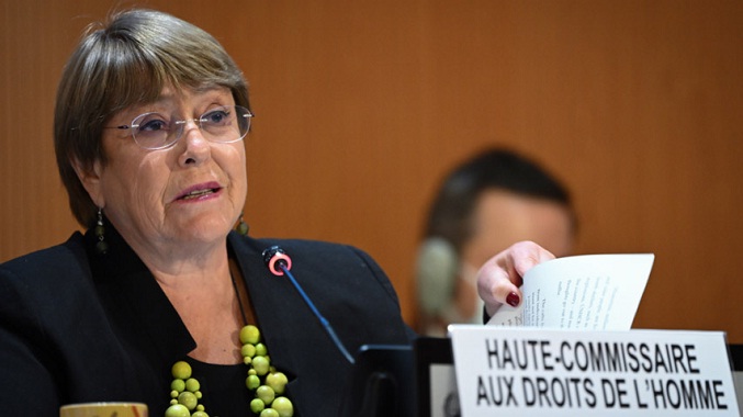 Bachelet: Explosivos de amplio alcance causan muertes civiles en Ucrania