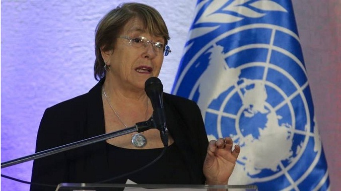 Bachelet pide cese de hostilidades en Ucrania y teme violaciones de DDHH