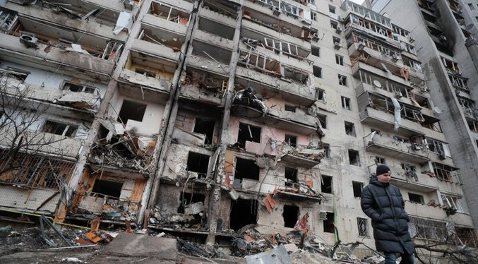 HRW denuncia que una bomba de racimo mató a 4 personas en hospital de Ucrania