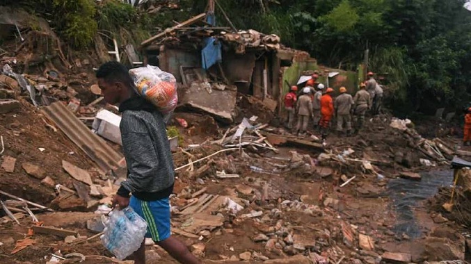 Elevan a 152 las muertes por lluvias en Brasil