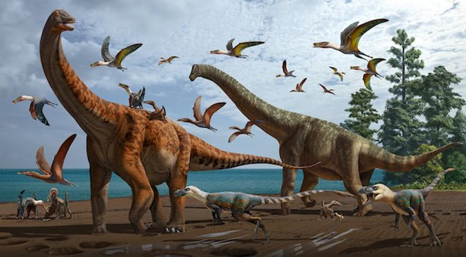 El reinado de los dinosaurios acabó en la primavera