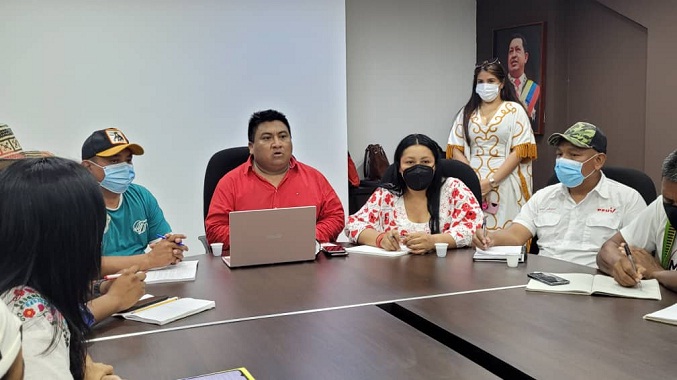 Parlamentarios indígenas de Zulia debaten sobre las denominadas 3R.Nets planteadas por Maduro