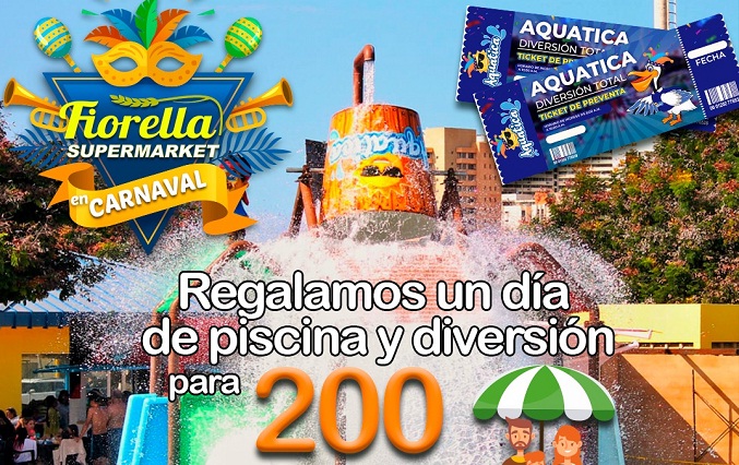 Fiorella Supermarket repite triplete ganador en Carnaval: Premios para 200 familias, súper ofertas y jornada social