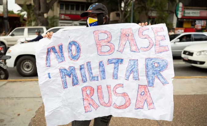 Jóvenes venezolanos le piden a Rusia el “cese de la incursión” en Ucrania