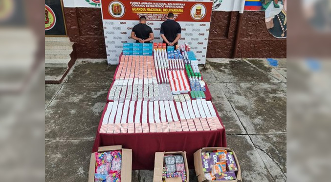 Capturan a dos contrabandistas de medicinas en Táchira