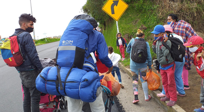 Chile desconoce cifra de migrantes venezolanos irregulares