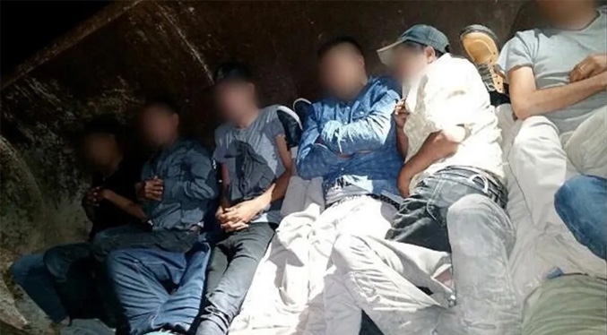 Rescatan a migrantes que viajaban en vagones de tren cuando estaban a punto de morir de frío