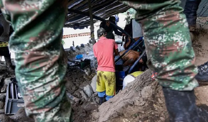 Explosión en una mina colombiana ha dejado al menos 10 muertos