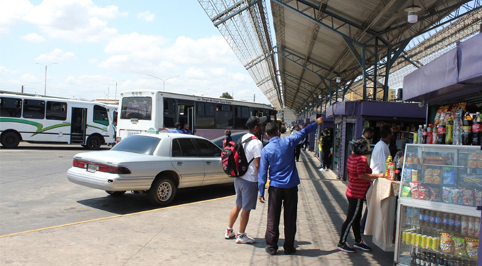 La afluencia de viajeros por el Terminal de Pasajeros de Maracaibo es baja