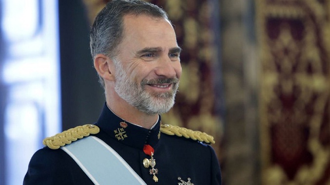 El rey de España supera la COVID-19 y retoma mañana su agenda