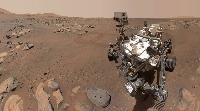 El rover Perseverance cumple un año buscando rastros de vida en Marte