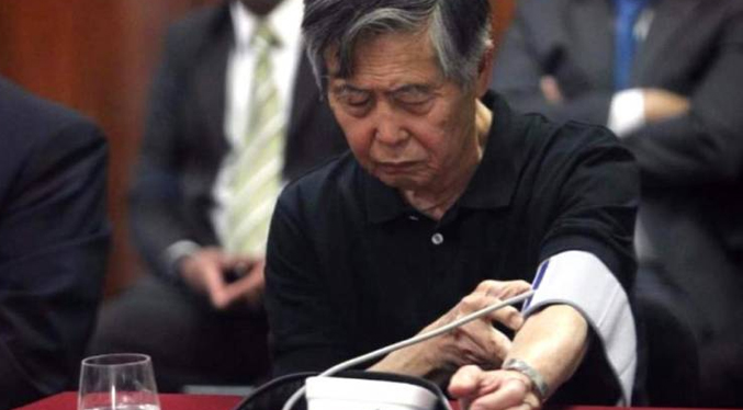 Alberto Fujimori pide a un tribunal peruano restituir el indulto que se le otorgó en 2017