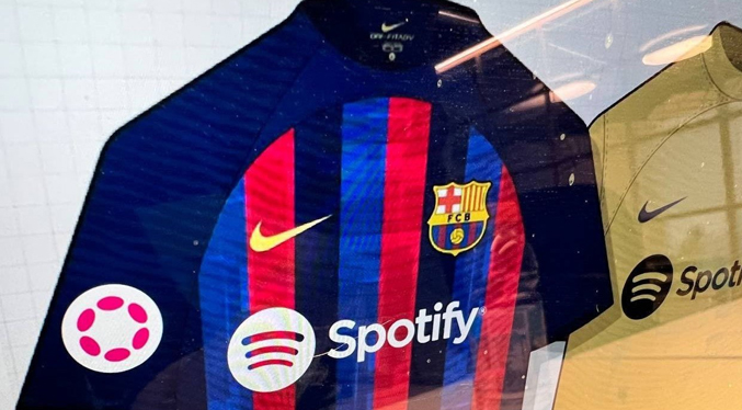 Spotify es el nuevo patrocinador principal del Barcelona